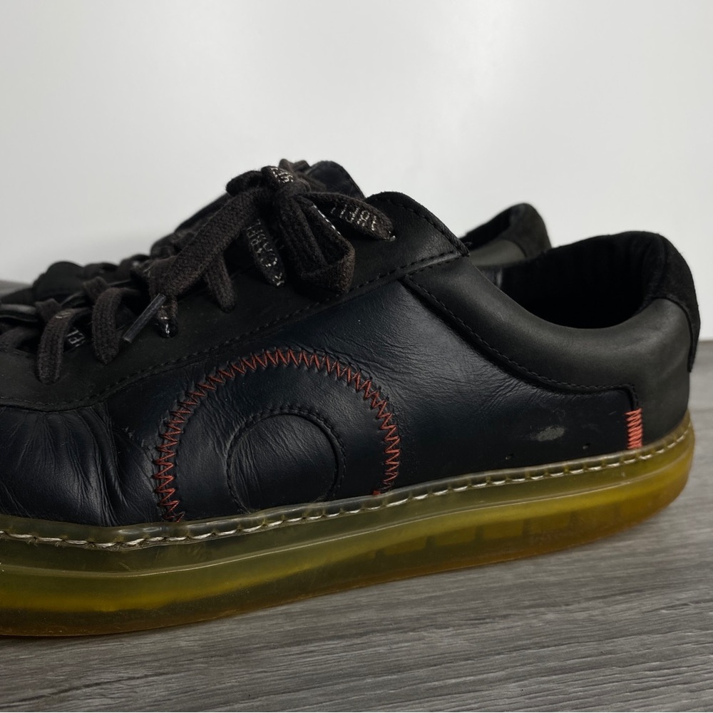 Oliver Cabell Men's Low 1 Ghost Black / Red Size 43 (US 10) Distressed - Picture 7 of 16